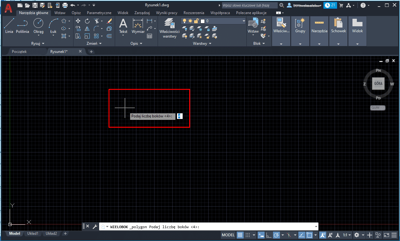 Autocad modele w programie