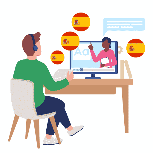 Kurs hiszpanskiego online - ikona grafiki 5