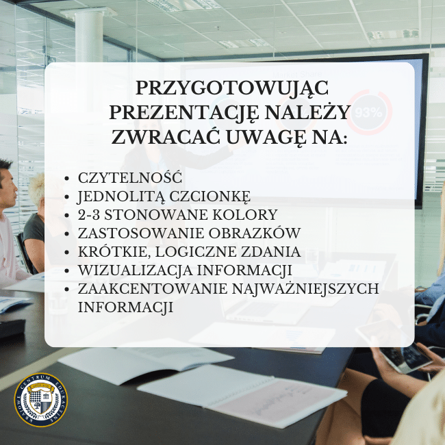 Na co zwracać uwagę tworząc prezentację - grafika.