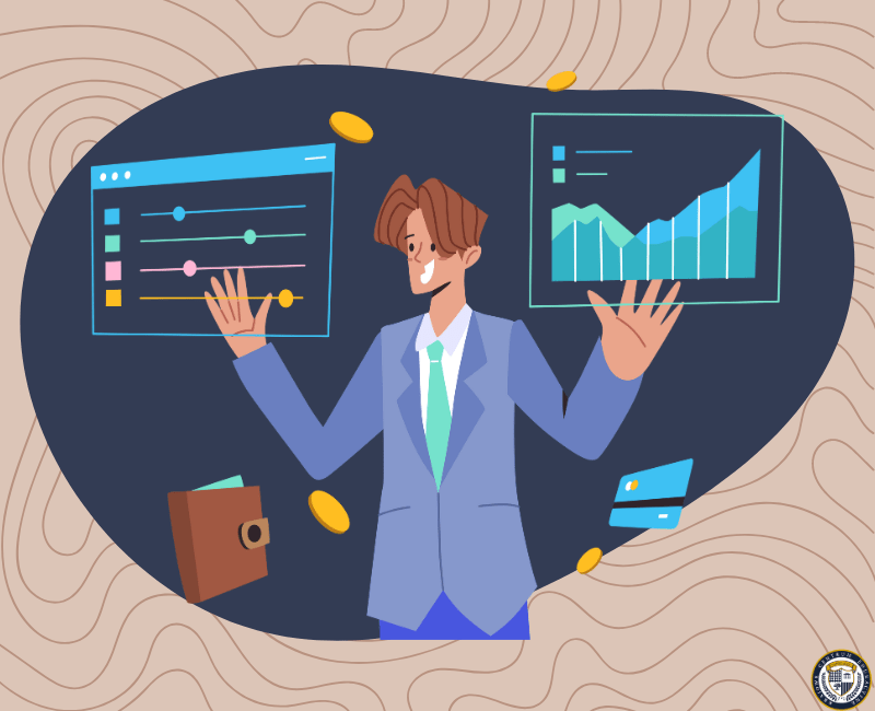 Praca analityka finansowego - wykresy i dane liczbowe
