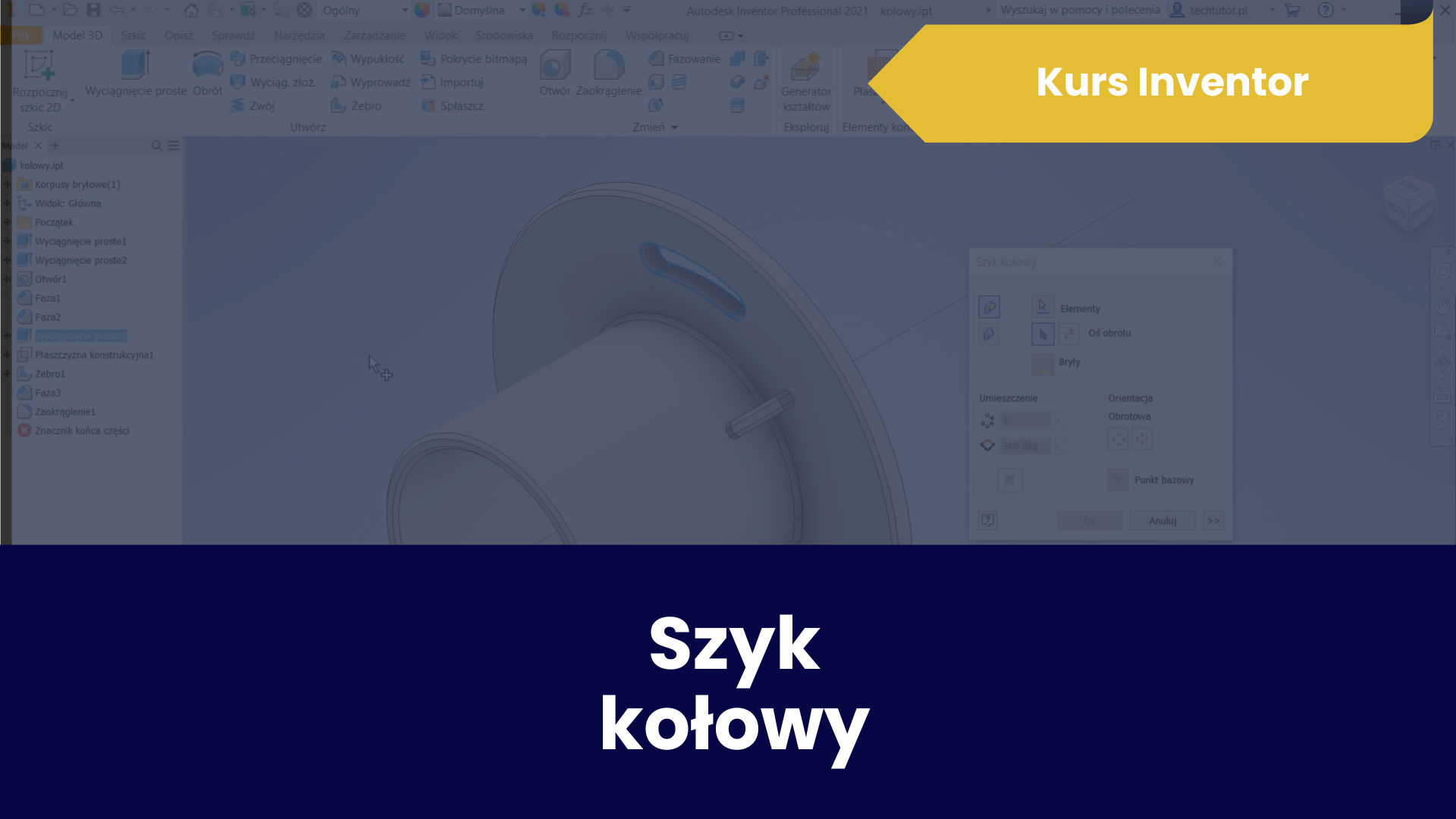 Kurs Inventor przykladowa lekcja