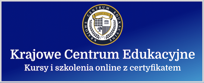 Zrzut ekranu ze strony Krajowego Centrum Edukacyjnego