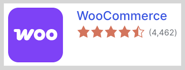 Zrzut ekranu wtyczki WooCommerce